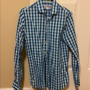 Express men’s fitted shirt
